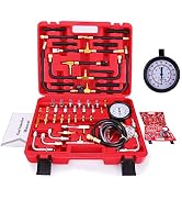 BETOOLL Pro Fuel Injection Pressure Tester Kit Gauge 0-140 PSI
