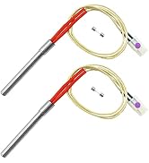 2 PCs of AC Hot Rod/Grill Igniter Replacement, Compatible for Traeger, Pit Boss, Camp Chef, Z Gri...
