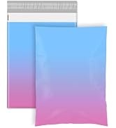 Metronic Cute Poly Mailers 10x13" 50pc Small Shipping Bags, Strong Adhesive Mailers Poly Bags for...