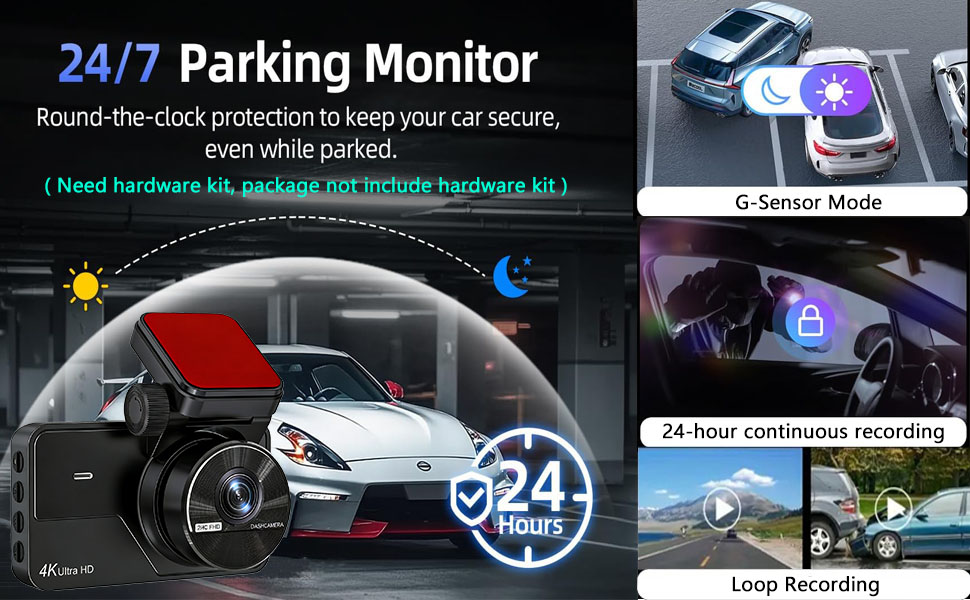 dash cam front and rear