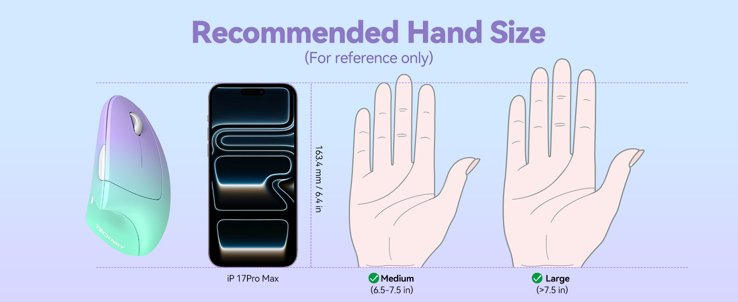mouse for medium to large hand