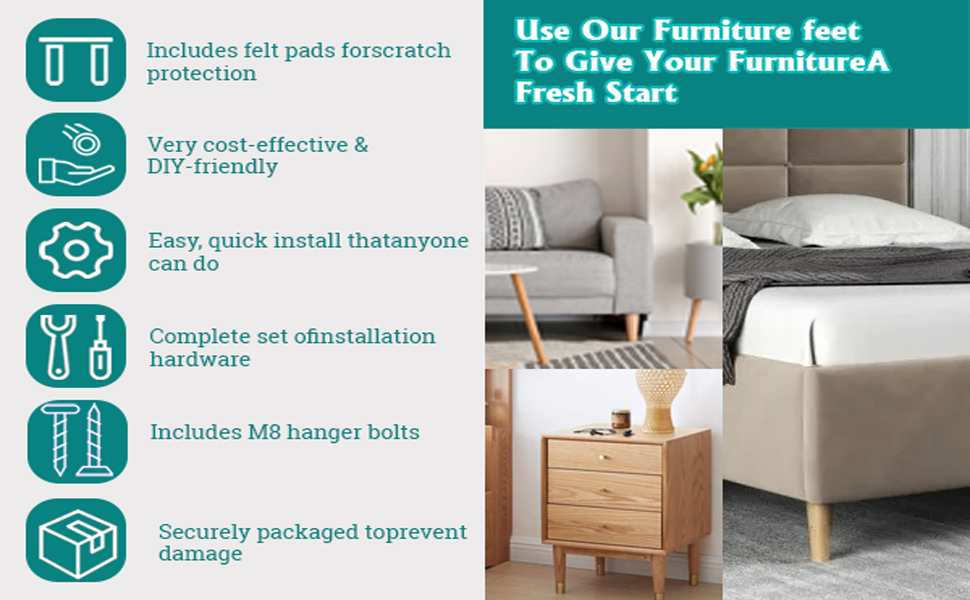 furniture feet