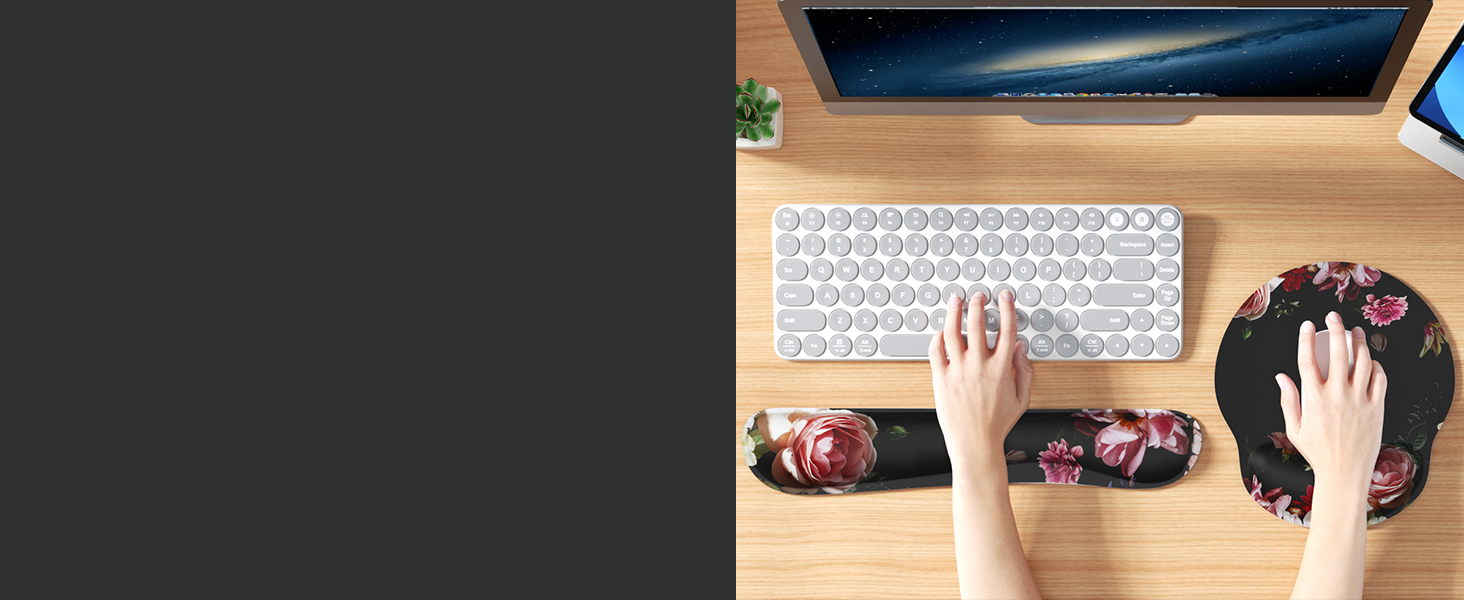 KTRIO Ergonomic Mouse Pad Wrist Support