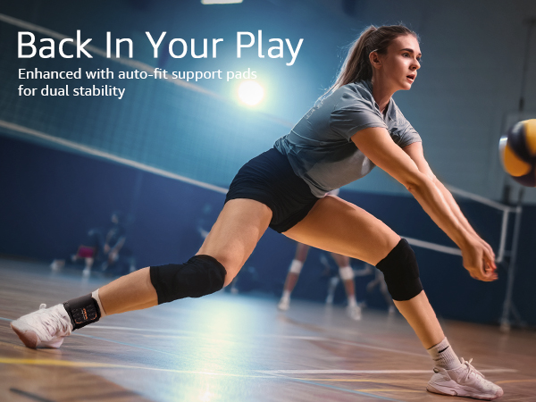 auto-fit suppport ankle brace dual stability