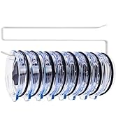 Kyrupsy 1 Pack Tumbler Lid Organizer, Versatile Cup & Water Bottle Lid Holder, Upgraded Kitchen S...