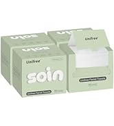 Unifree Facial Towels I Towelettes I Dry Wipes I Makeup Remover I Clean Facial Tissues in Box, La...