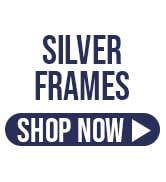 Silver Picture Frames Double Sided - 6 Pack - 8.5x11 Acrylic Silver Table Number Holders, Clear E...