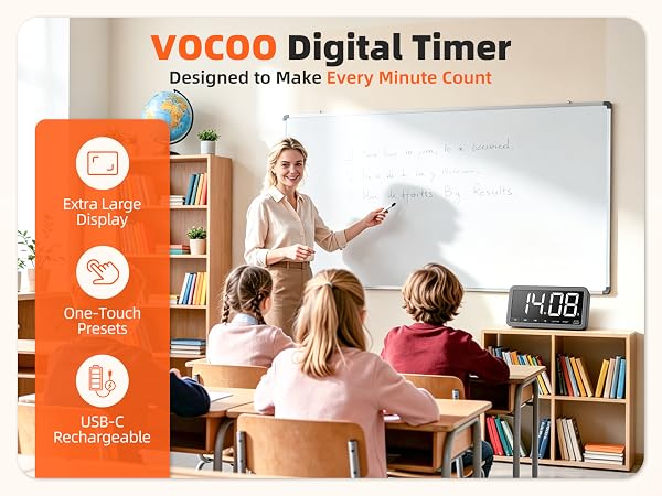 VOCOO Digital Timer