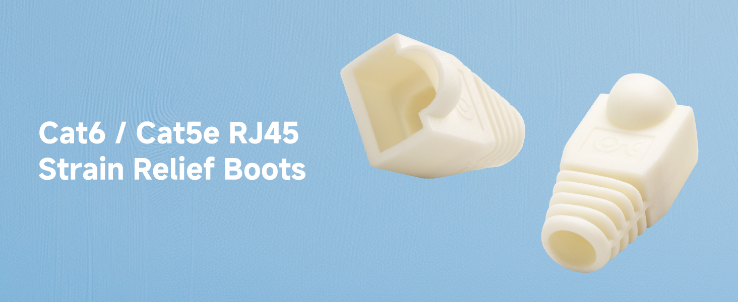 Cat6 / Cat5e RJ45 Strain Relief Boots
