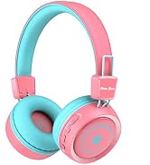 New Bee Kids Headphones Wired for School with Microphone KH20 HD Stereo Safe Volume Limited 85dB/...