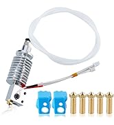 Compatible with ANYCUBIC Vyper Hotend, Upgrade V5 J-Head Hotend 24V 40W and 5X 0.4mm Nozzle, 2X S...