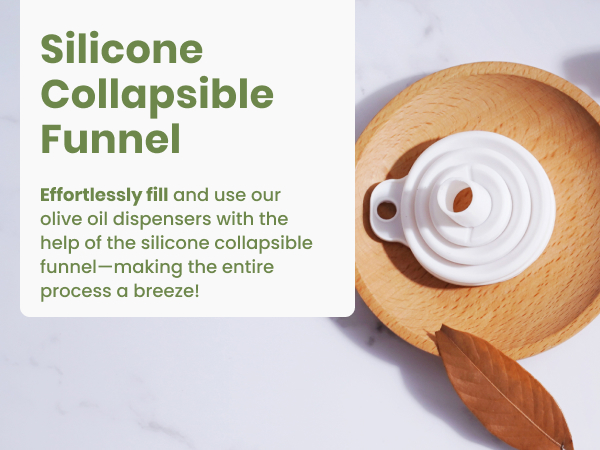 Premium Olive Oil Dispenser Bottles for Kitchen