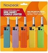 Navpeak Mini Candle Lighter Multipurpose Lighter Utility Lighters with Extended Wand Handy Refill...