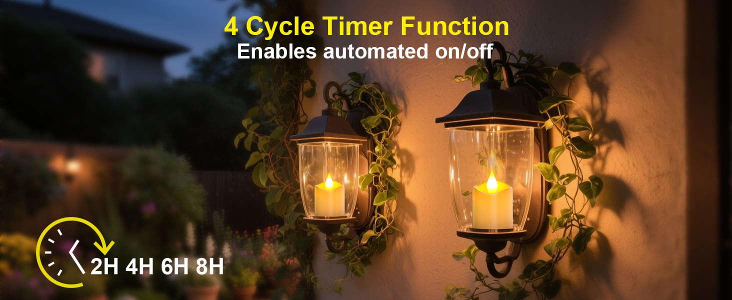 flameless led candles usb rechargeable with timer