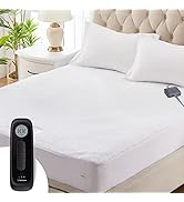 Westinghouse Heated Mattress Pad Queen Size, Wireless Controller Electric Mattress Pad Bed Warmer...