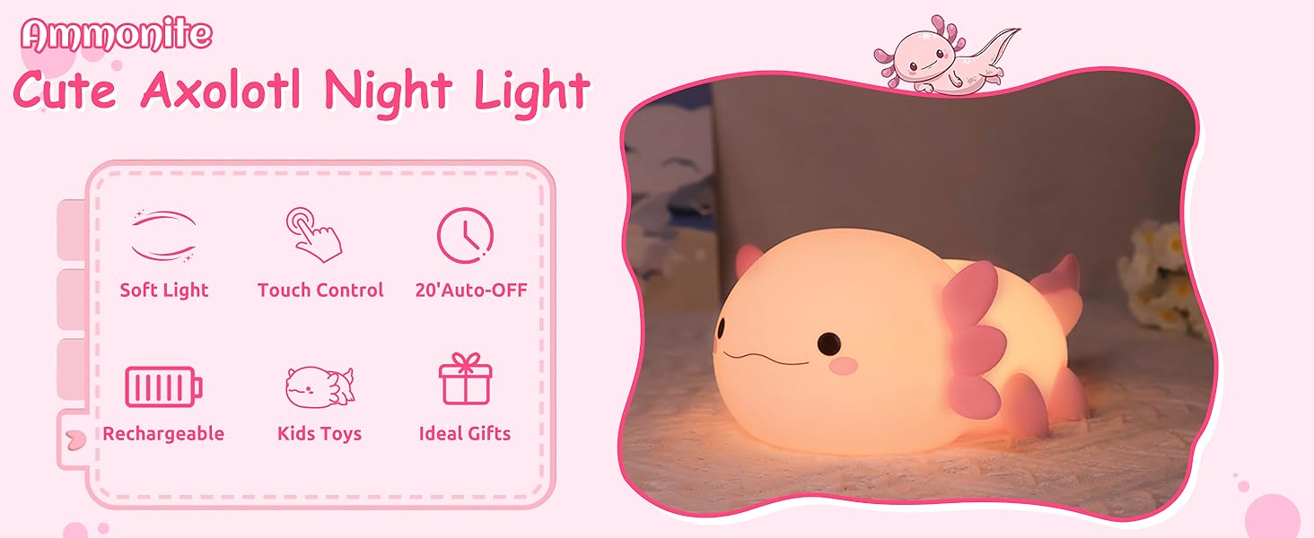 AXOLOTL NIGHT LIGHT
