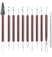 11PCS Clay Sculpting Tools Kit, Polymer Clay Tools for Pottery, Double-Head Ceramics Tool for Car...
