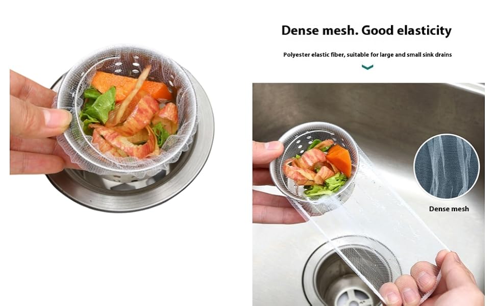Disposable Sink Strainer Mesh Filter Bags