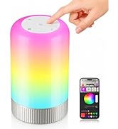 RGBICWW Smart Table Lamp, Touch Bedside Lamp with App Control, LED Desk Lamp with Music Sync, 30+...