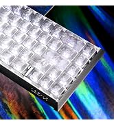 OHY XVX Forged Carbon-Look Cherry Profile PC Keycaps Set, Side Printed 119 Keys Keycaps, Fit for ...