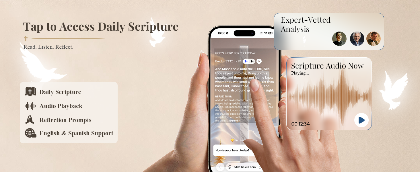 Tap to Access Daily Scripture