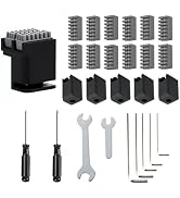 3D Printer Nozzle Wiper Kit for Bambu Lab P1P/P1S/X1/X1C/X1E, 3D Printing Accessory Includes Nozz...