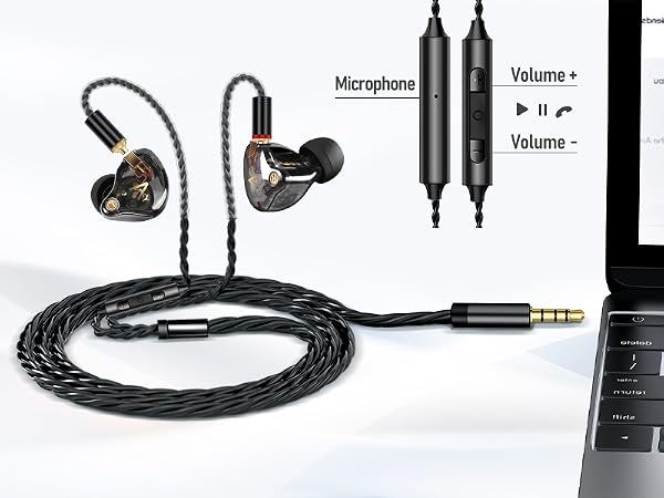 Audiovance VIbes 202 Black_HiFi Wired Earbuds