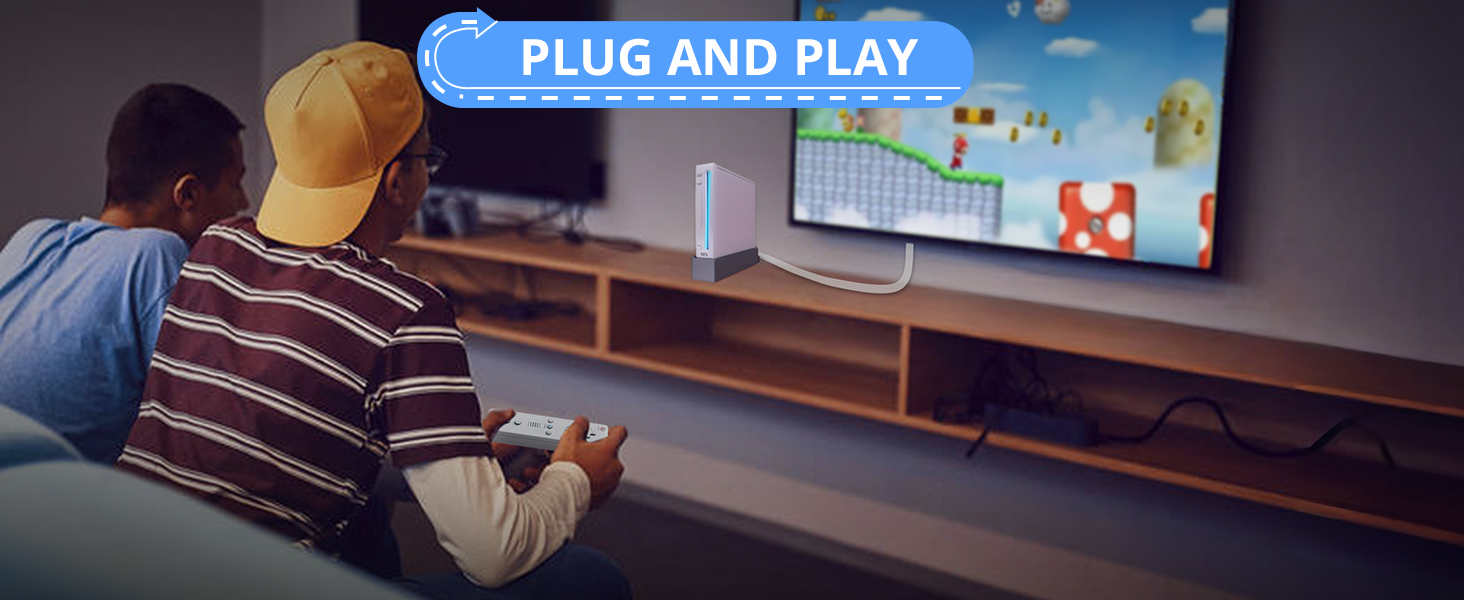 CAMWAY Wii to HDMI Converter