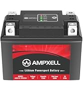 YTX5L-BS/ YTZ7S-BS Lithium Powersport Motorcycle Battery 12V 210A 3.5Ah Replacement Motorcycle, A...