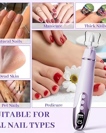 Cordless Electric Nail File Set
