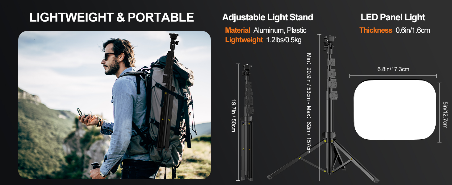 Lightweight & Portable