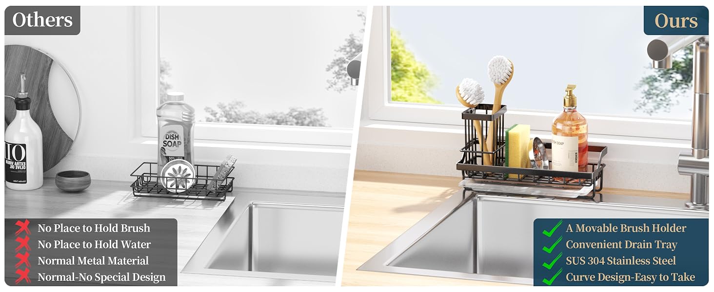 sink caddy kitchen sink organizer