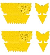 Carbelina Fruit Fly Traps for Indoors Sticky, Gnat Traps for House Indoor Plants, Fungus Gnat Sti...