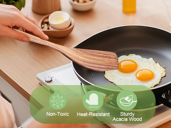 Wooden spatula