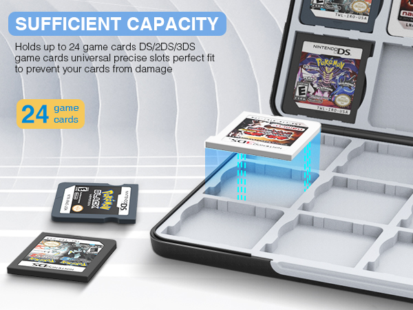 3DS game card case feature