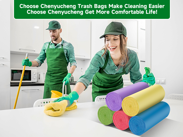 Small Bathroom Trash Bags Colorful Mini Garbage Bags Waste Basket Liners For Kitchen Office Car