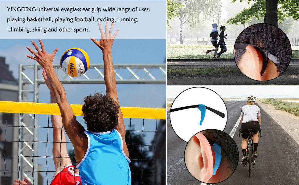 Anti-Slip Eyeglass Ear Grips Hook
