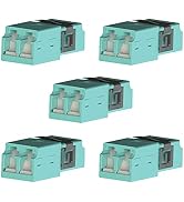 LC Duplex Adapter, singlemode, Pack of 5