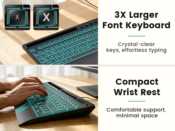 large print keyboard