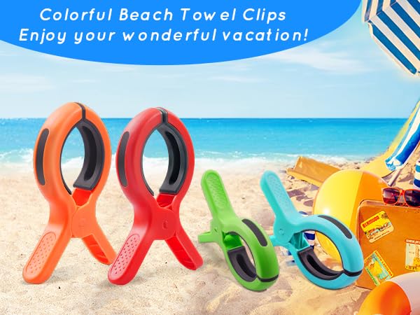 large towel clips