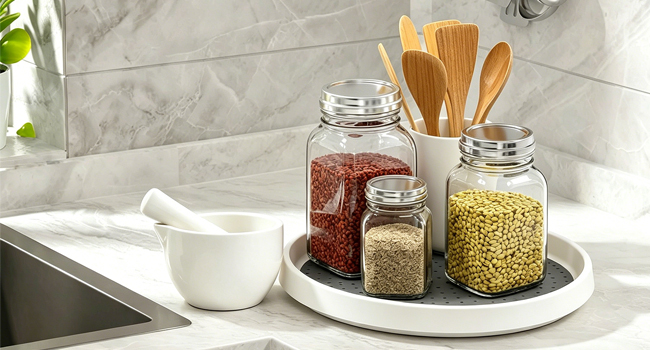 lazy susan organizer