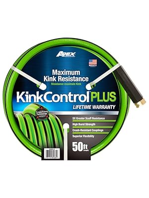 50ft kink control plus garden hose teknor apex