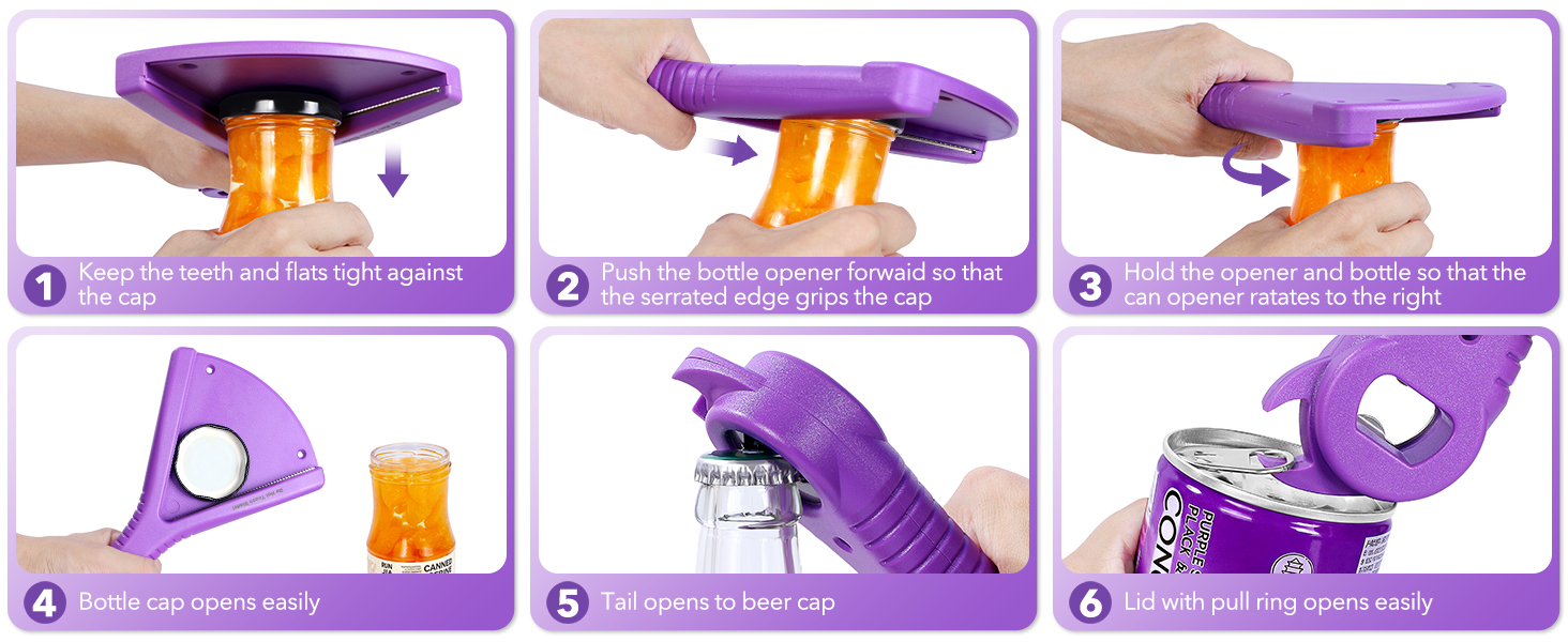 How to Use This 3-In-1 Jar Opener & Bottle Opener
