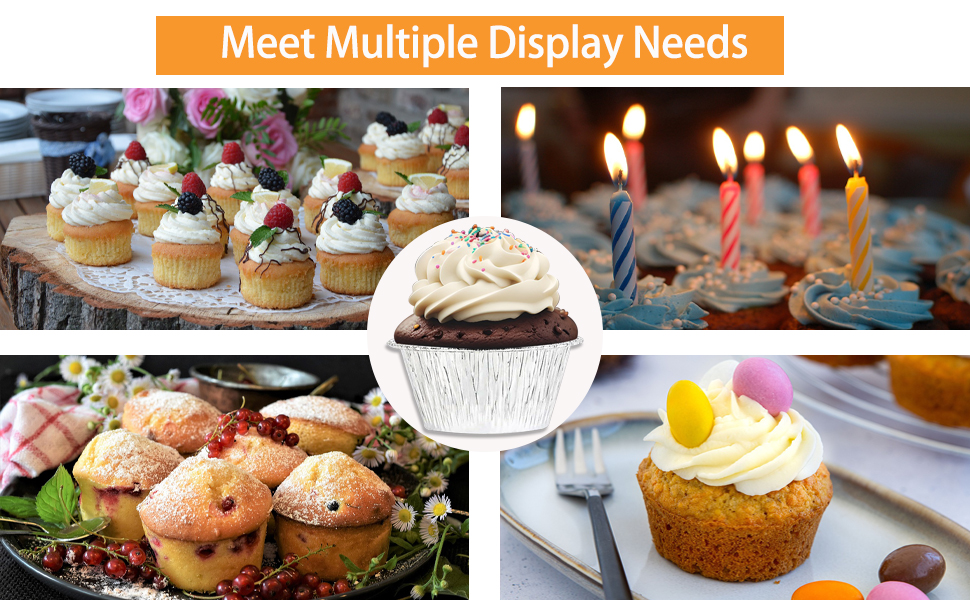 Aluminum Cupcake liners