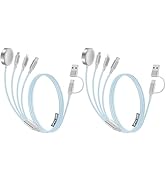 2 Pack Charging Cable for Apple Watch Charger/Samsung/iPhone Charger,Car/Office/Camping/Travel Es...