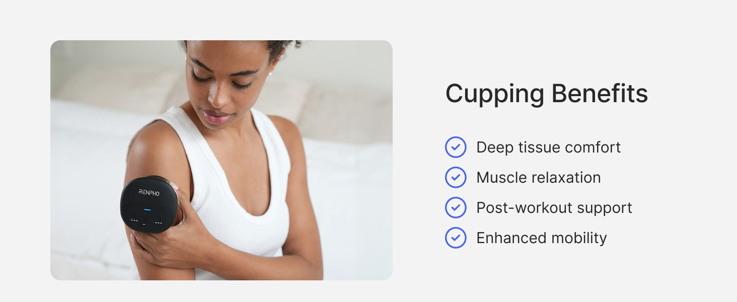 Cupping massager benefits for muscle relaxation post-workout support and enhanced mobility