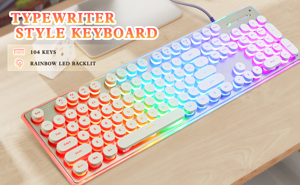 pop up led backlit keyboard