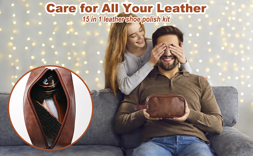 shoe shine kit for men