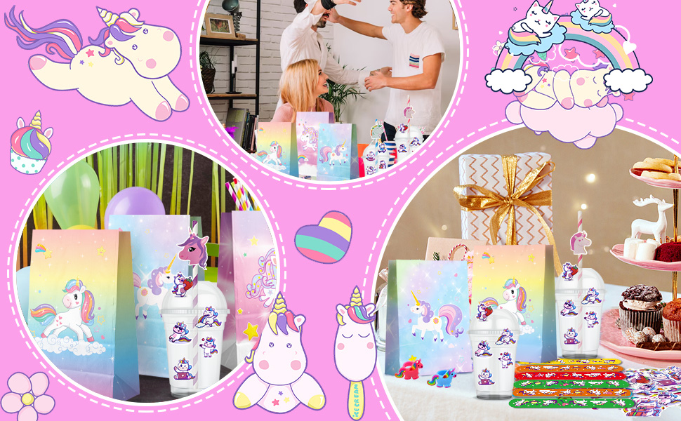 unicorns party favors