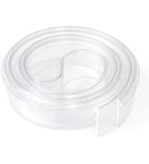 PalpitateC Angled Clear Vinyl Shower Door T Drip Sweep fit for in Swing or Out Swing Doors Shower...